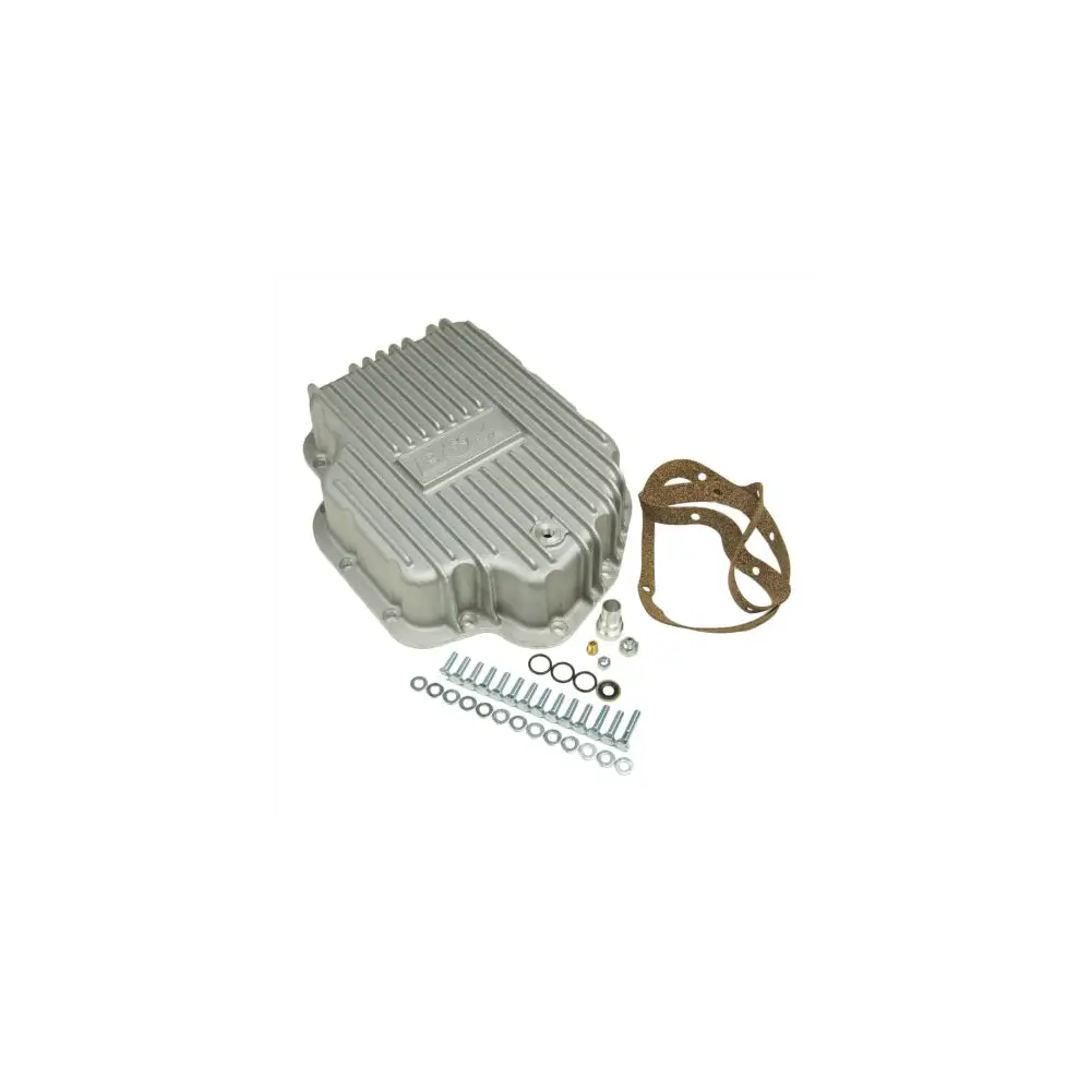 B&M 20280 Transmission Cast Deep Pan, Brushed Finish - TH400 - BMA20280